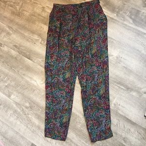 COPY - Significance paisley pants size 8.